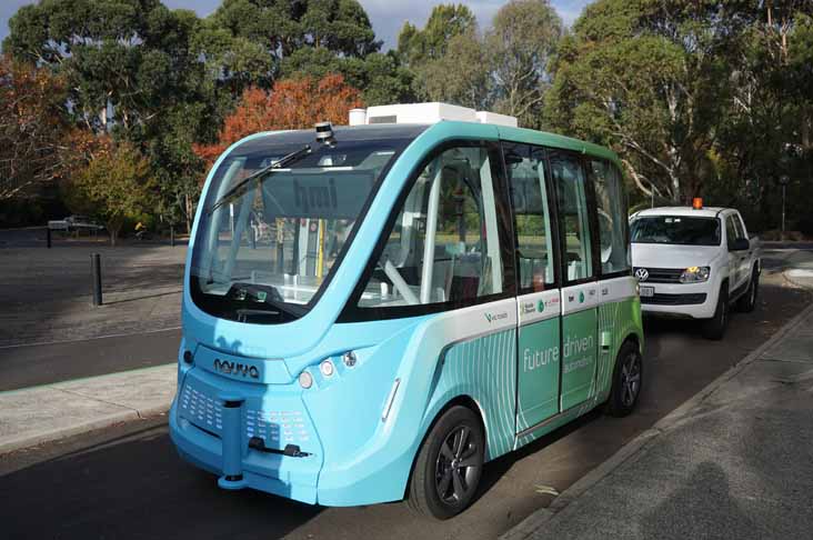 Navya driverless bus